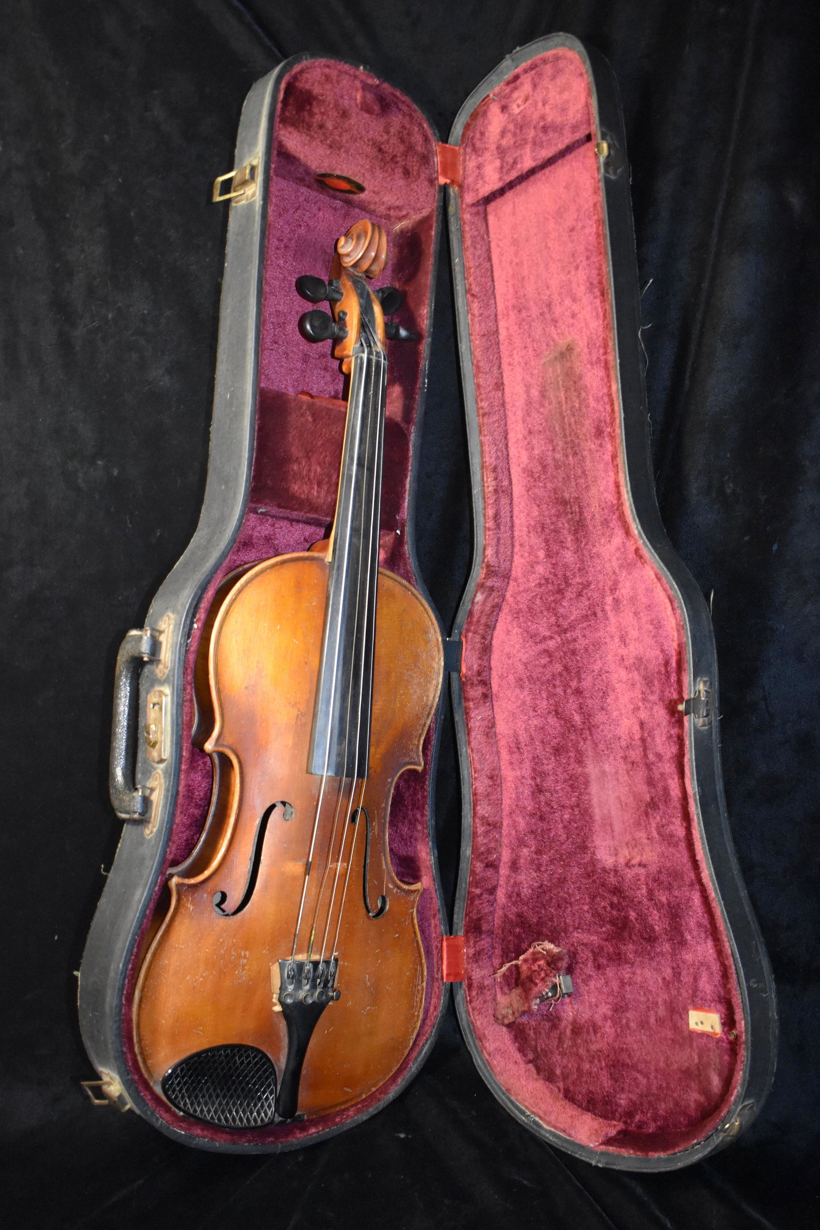 OLD VIOLIN in an Old Lifton Case (1 of 12)