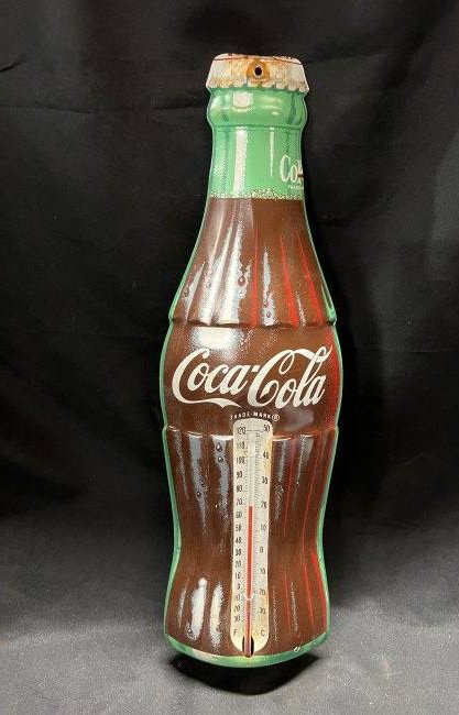 Coca Cola Metal Thermometer Donasco Made in U.S.A. (1 of 3)
