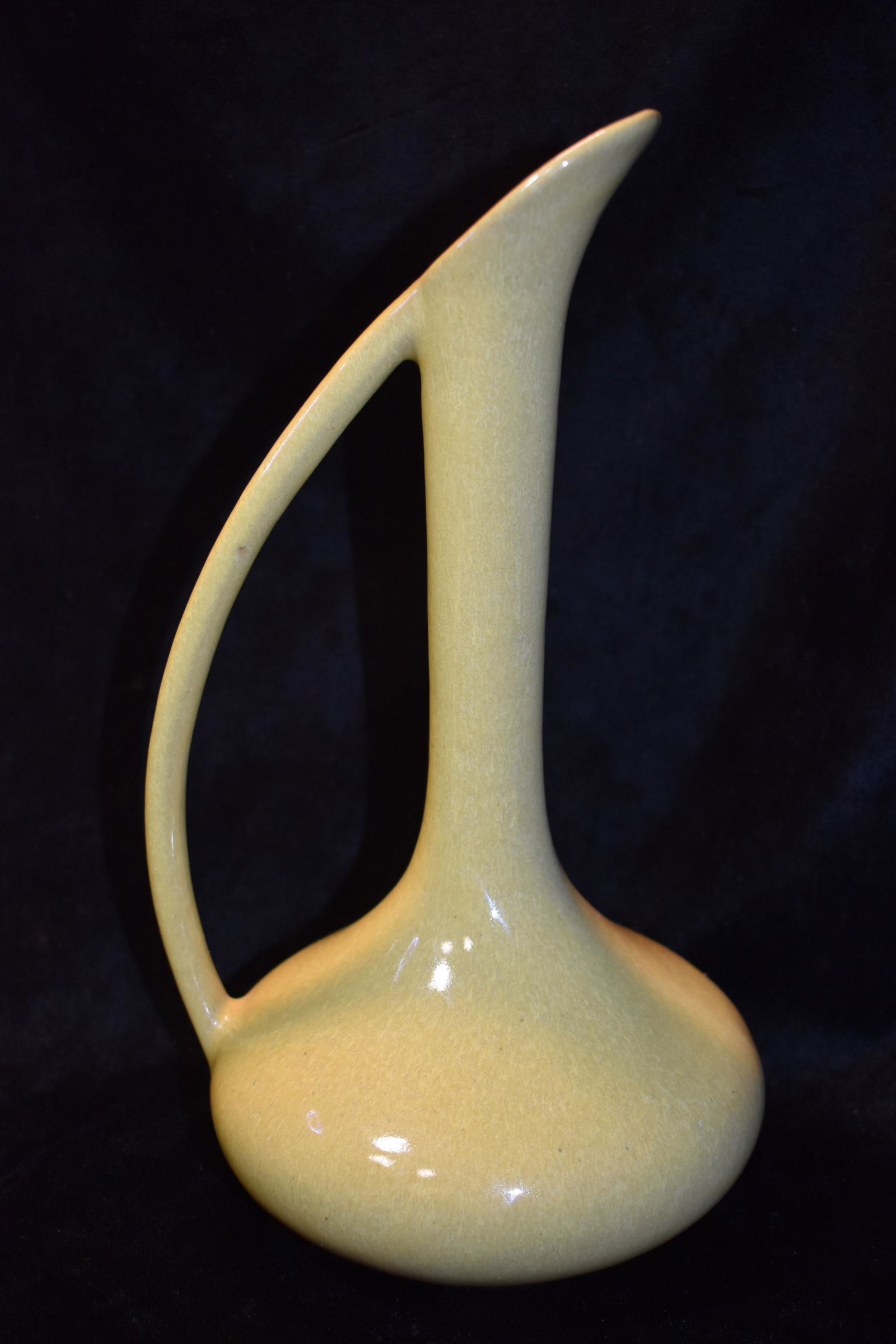 Exquisite 1970's Signed Dryden Arkansas Pottery Art Pitcher Vase (1 of 6)