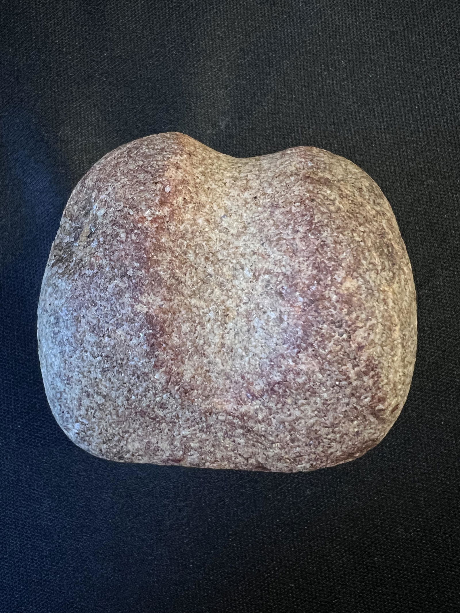 3/4 Grooved War Club Found in Hardin Co. Ohio. Ex: John Bennett Collection. 2 1/16" Long.: 3/4 Grooved War Club Found in Hardin Co. Ohio. Ex: John Bennett Collection. 2 1/16" Long. Ancient prehistoric authentic native american artifacts.