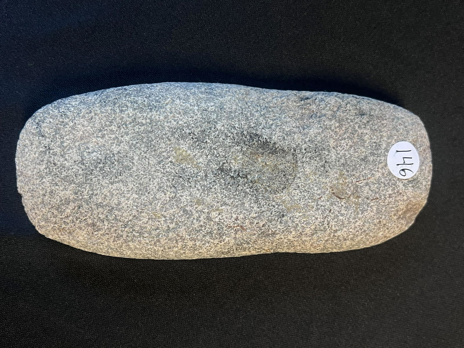 5 5/8" Granite Celt Found in Ohio Ex: John Bennett Collection.: 5 5/8" Granite Celt Found in Ohio Ex: John Bennett Collection. Ancient prehistoric authentic native american artifacts.