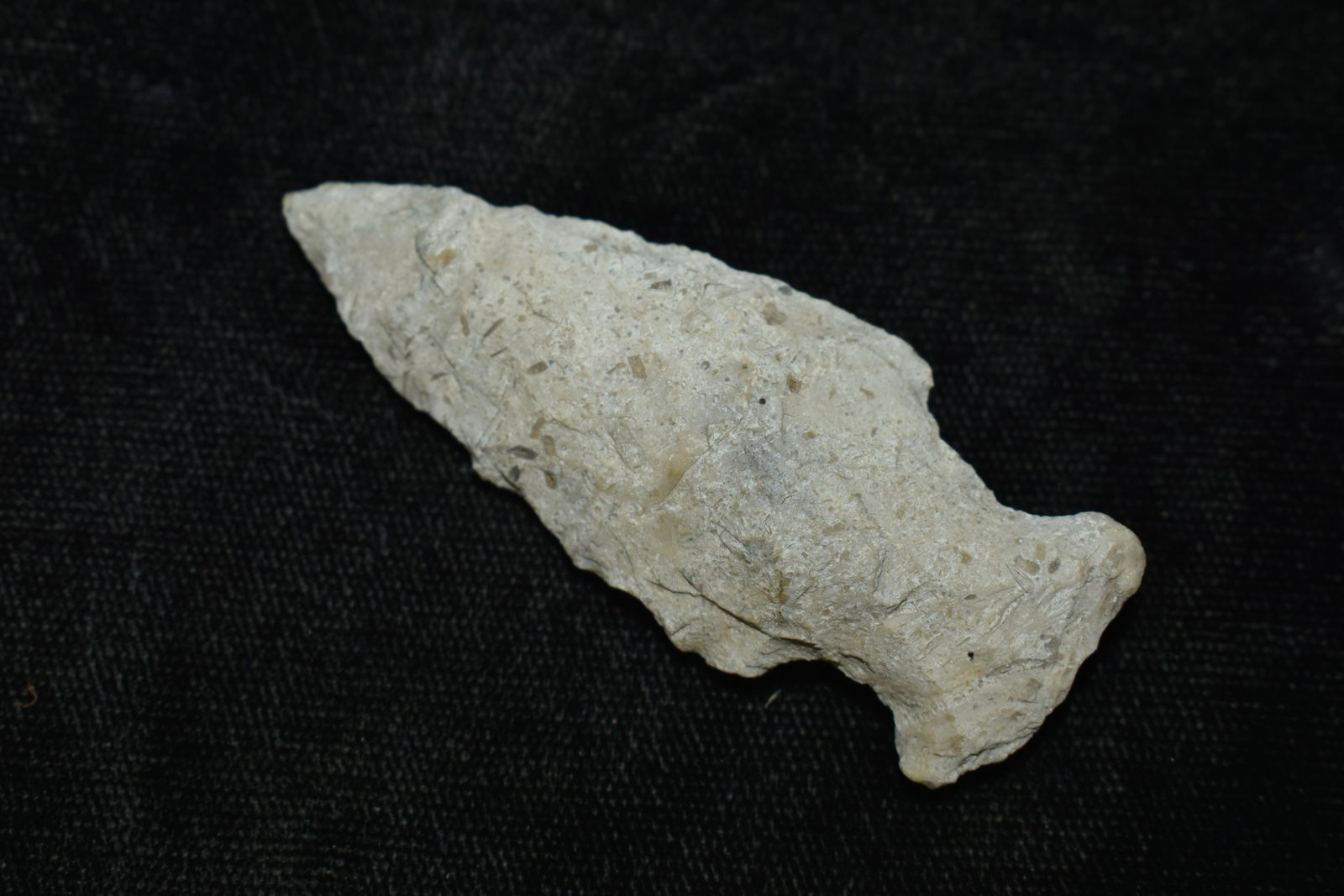 2 3/8" Motley Arrowhead found in Scotland County, Mo: 2 3/8" Motley Arrowhead found in Scotland County, Mo by Rodney Gray Ancient prehistoric authentic native american artifacts.