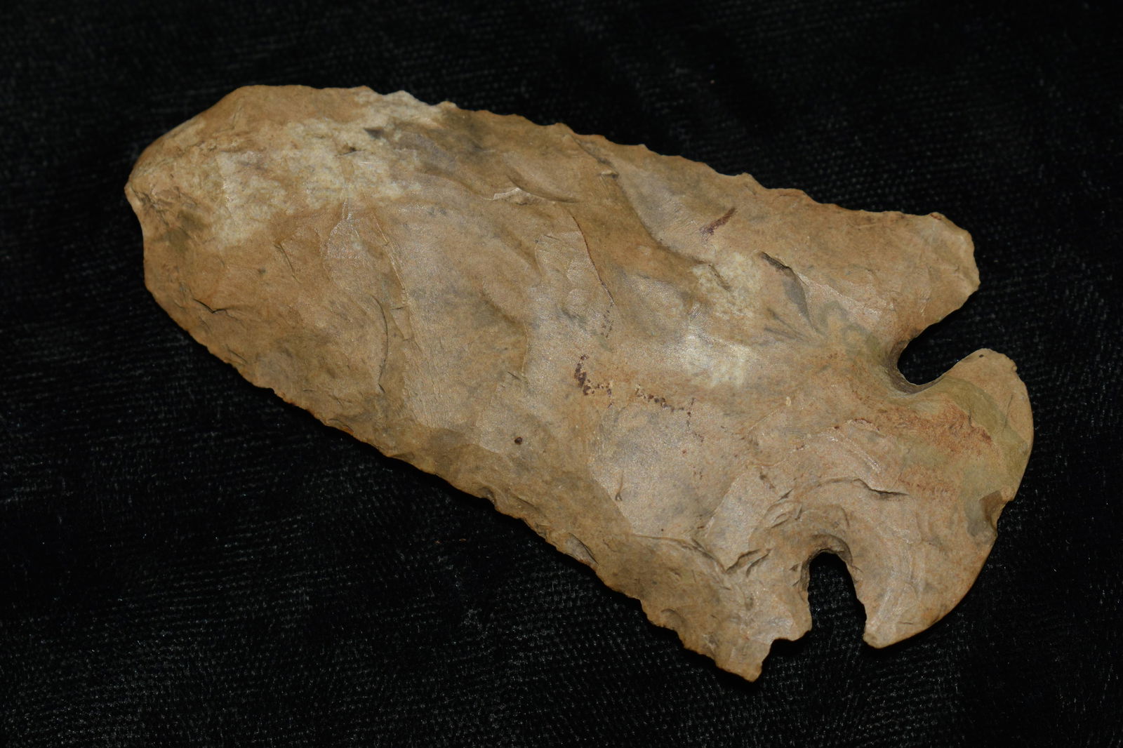 3 1/4" Dovetail from Tennessee or Adjoining States: 3 1/4" Dovetail from Tennessee. Had to guess where this one came from based on the material it is made of. Former owner only wrote "Cripple Creek" on it. Good old piece that would be a great restorati