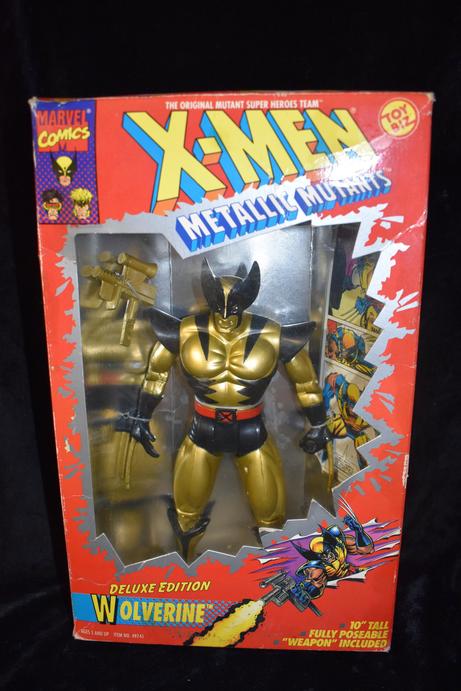 Wolverine Vintage X-Men Metallic Mutants 10" Deluxe Figure Toybiz 1994 (1 of 4)