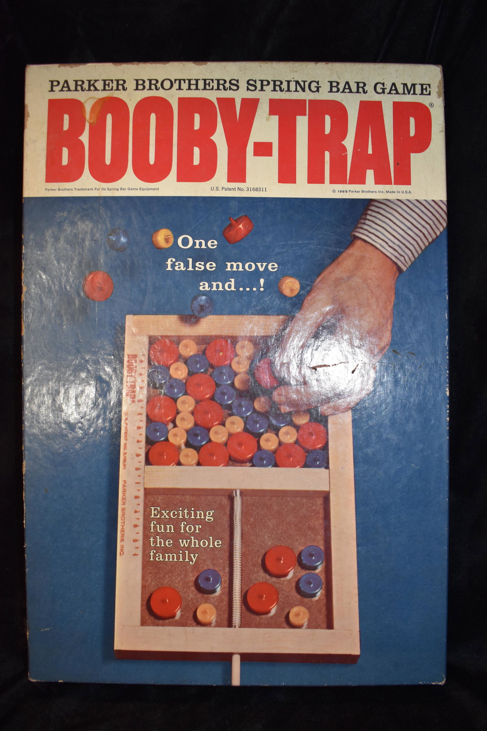 Vintage BOOBY-TRAP GAME Parker Brothers 1965 (1 of 6)