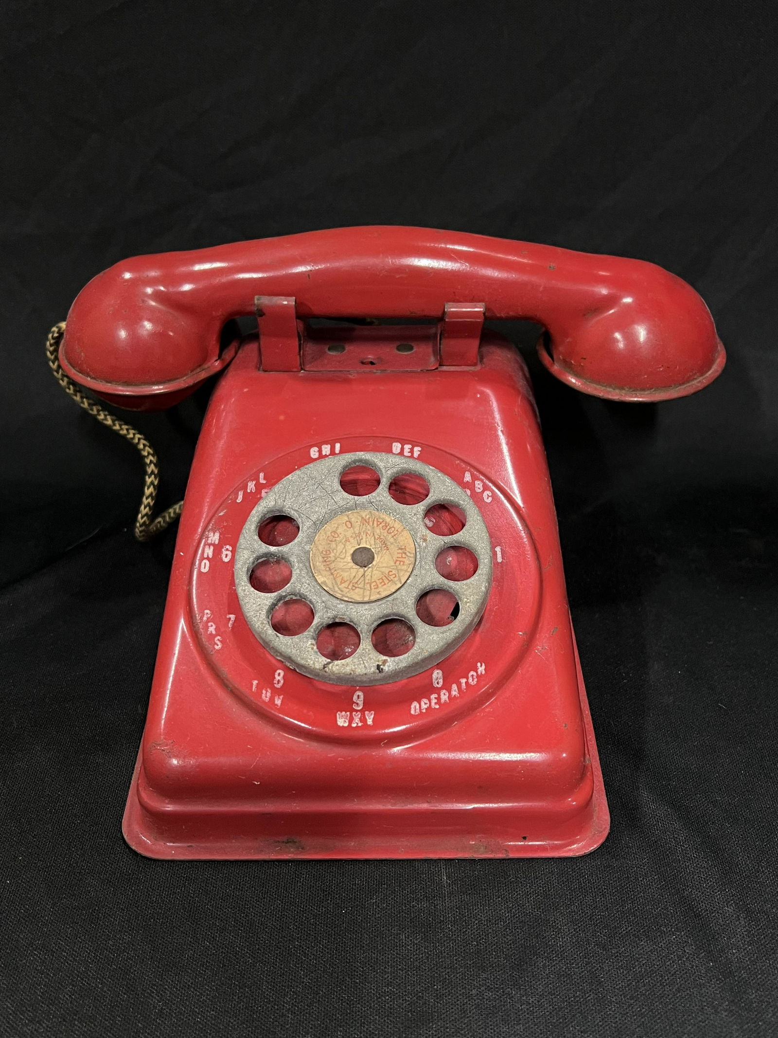 Metal Vintage Toy Telephone (1 of 6)