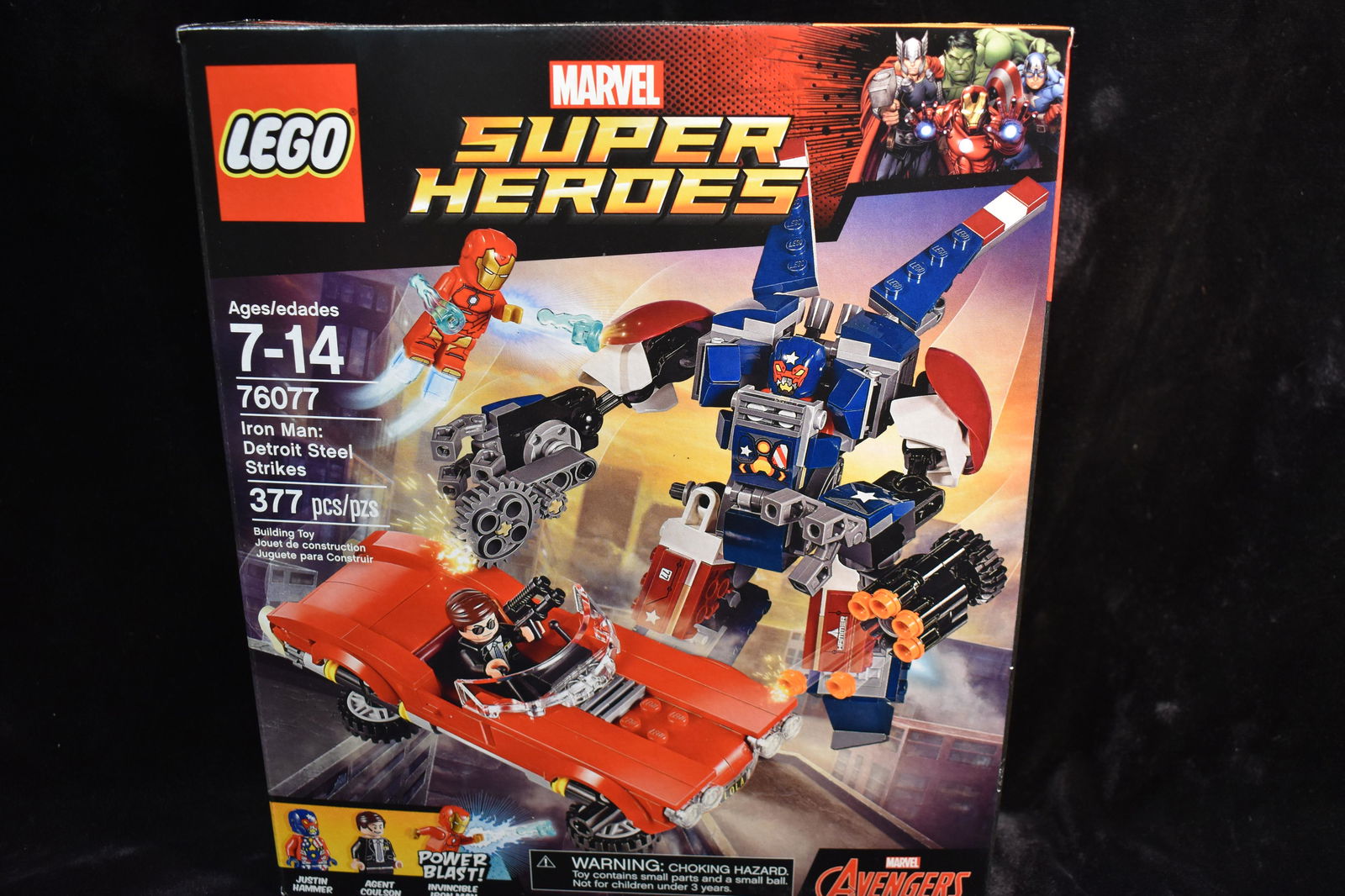 Lego Marvel Super Heroes Avengers Detroit Steel Strikes 2017 Nib