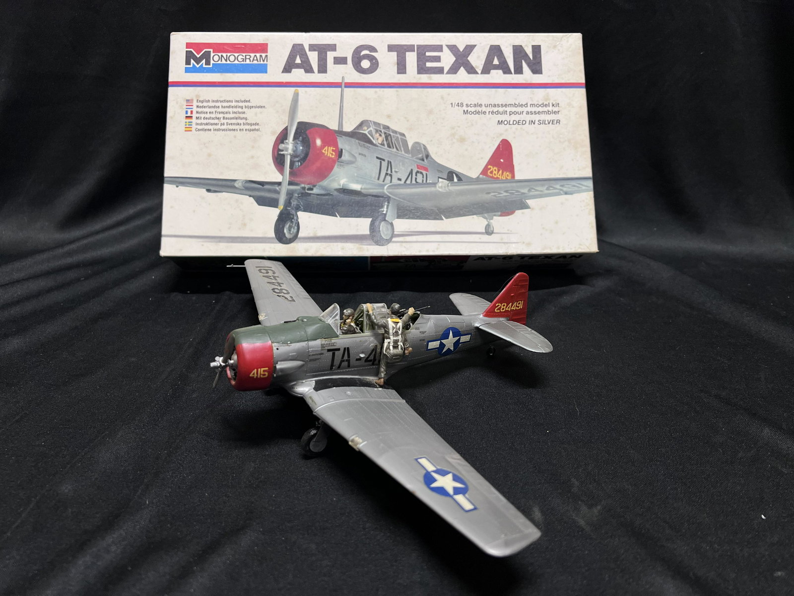 AT-6 Texan Monogram Model Airplane. (1 of 5)