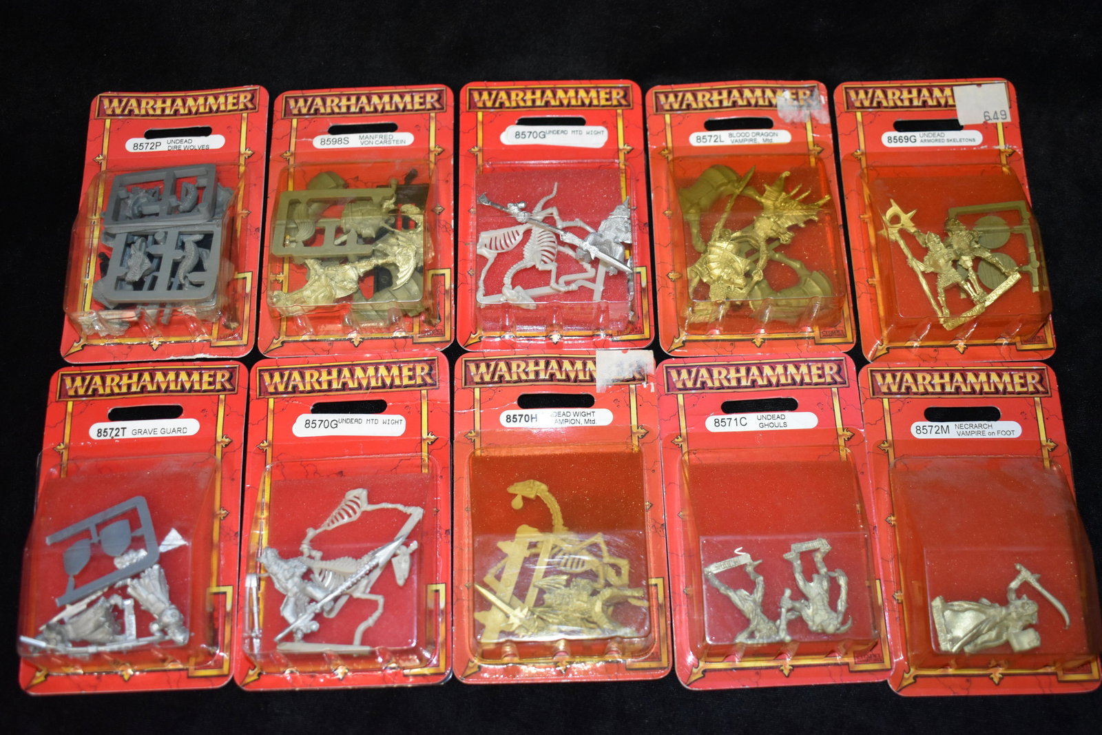 10+ Warhammer Figures Metal 1997 Citadel Miniatures  NIB (1 of 3)