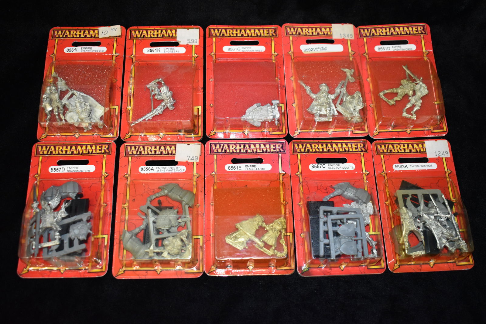 10+ Warhammer Figures Metal 1997 Citadel Miniatures  NIB (1 of 3)