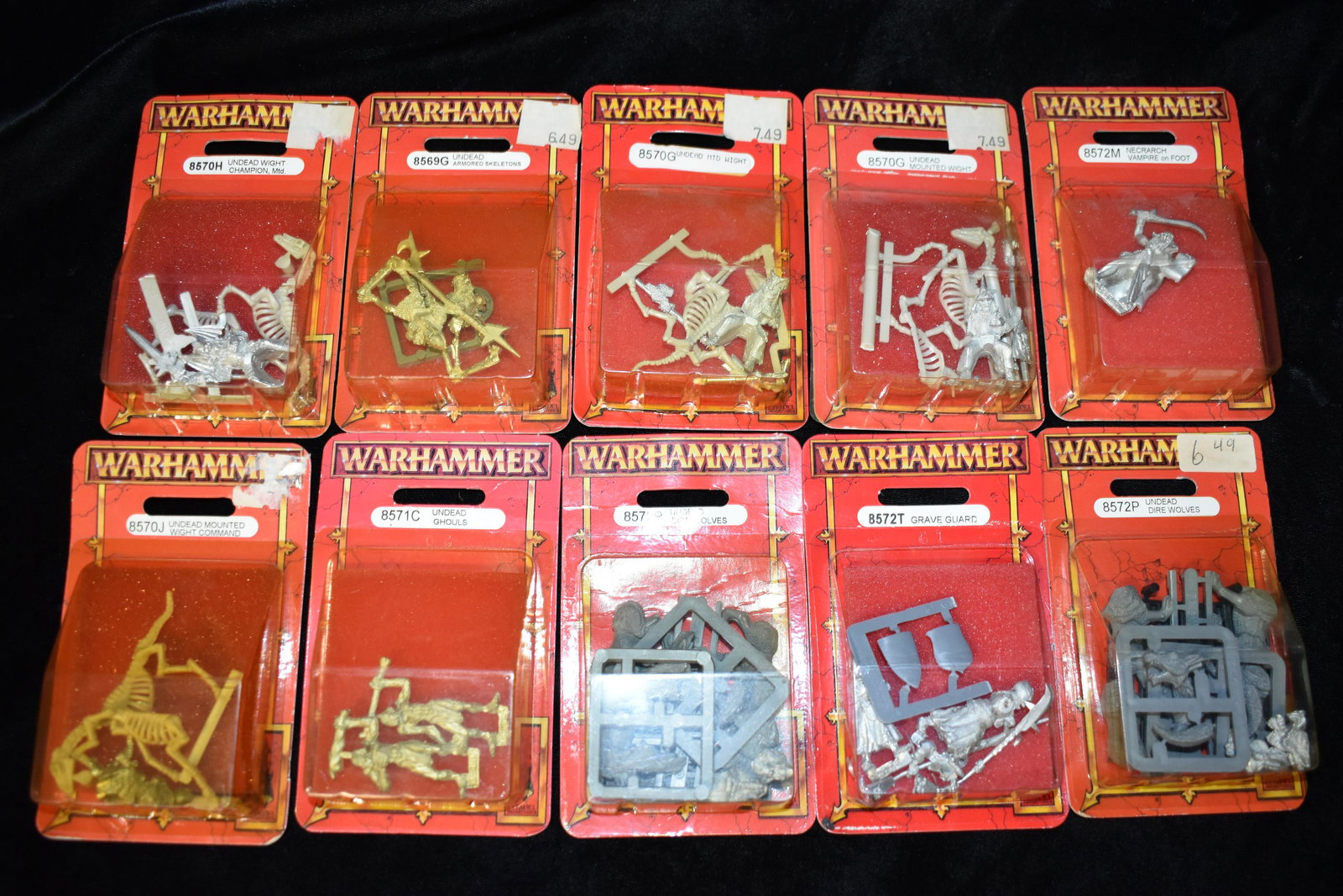 10+ Warhammer Figures Metal 1997 Citadel Miniatures NIB (1 of 3)