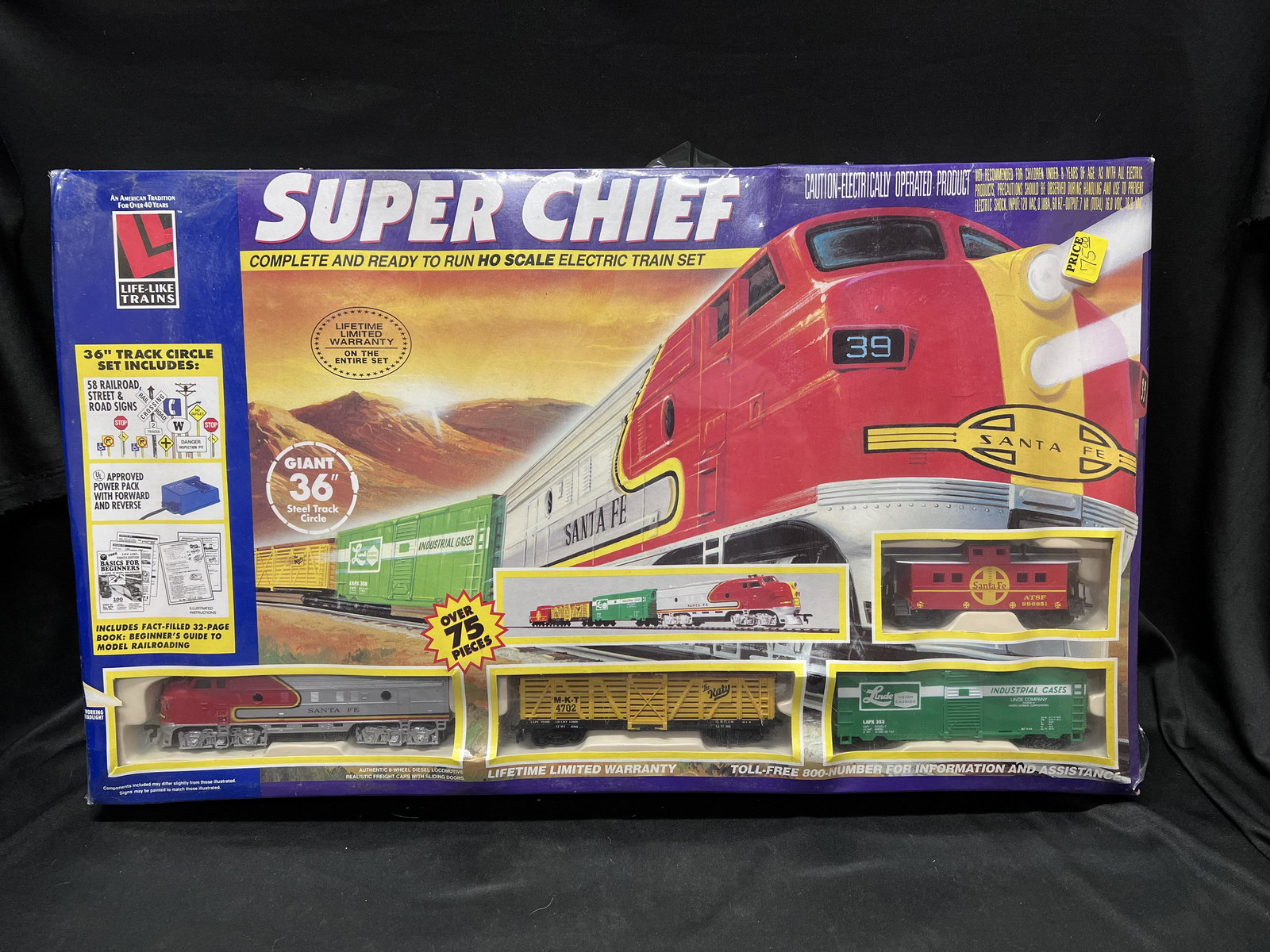 Life - Like Super Chief Complete Electric Train Set No.8739 Brand New in the original box. (1 of 5)