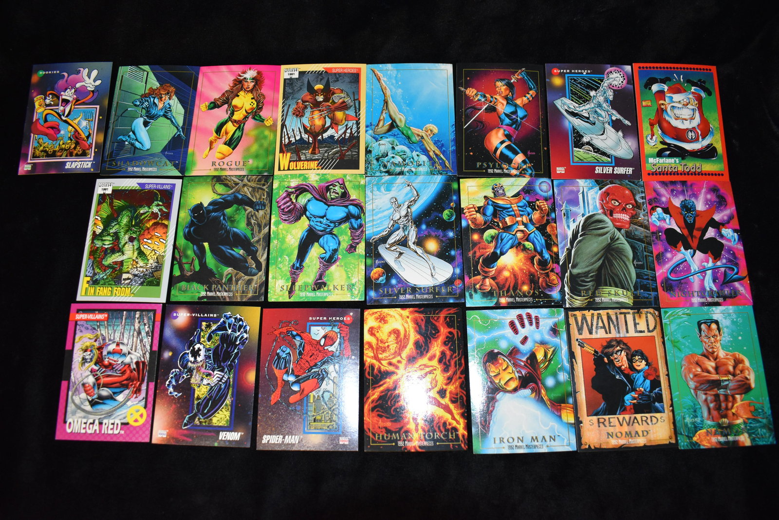 22 Marvel Trading Cards Skybox & Impel 1991-1992 (1 of 7)