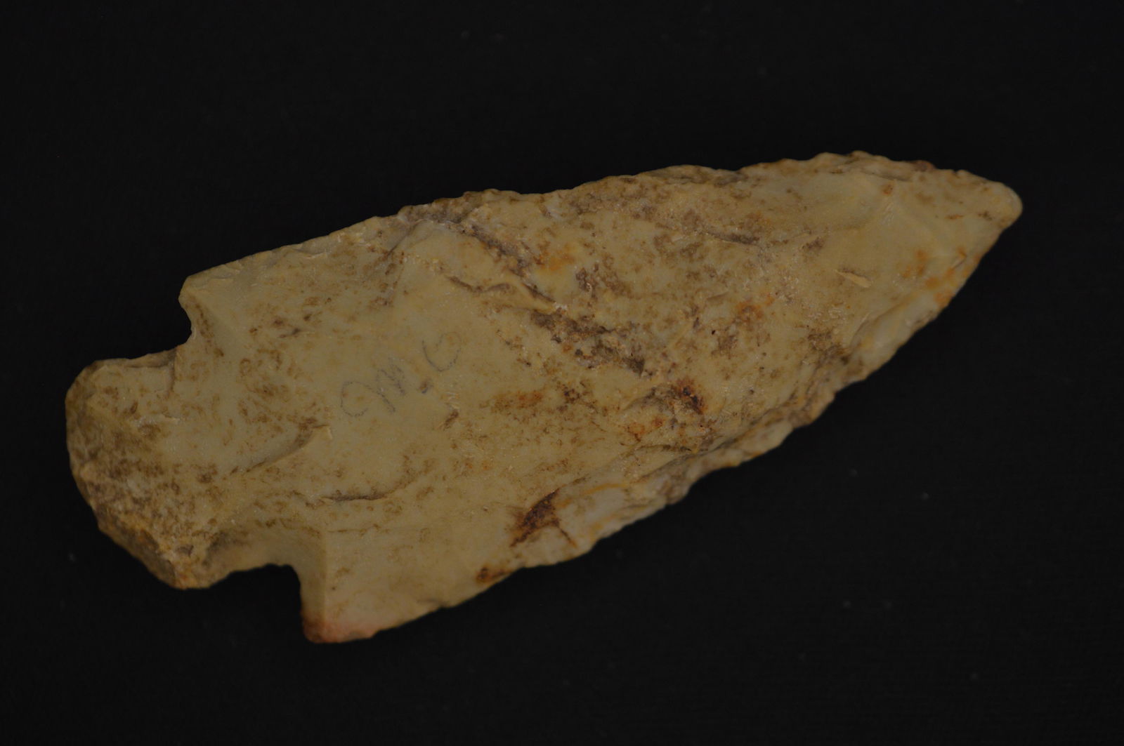 3 7/16" Etley Arrowhead Found in Miller Co. Missouri. (1 of 9)