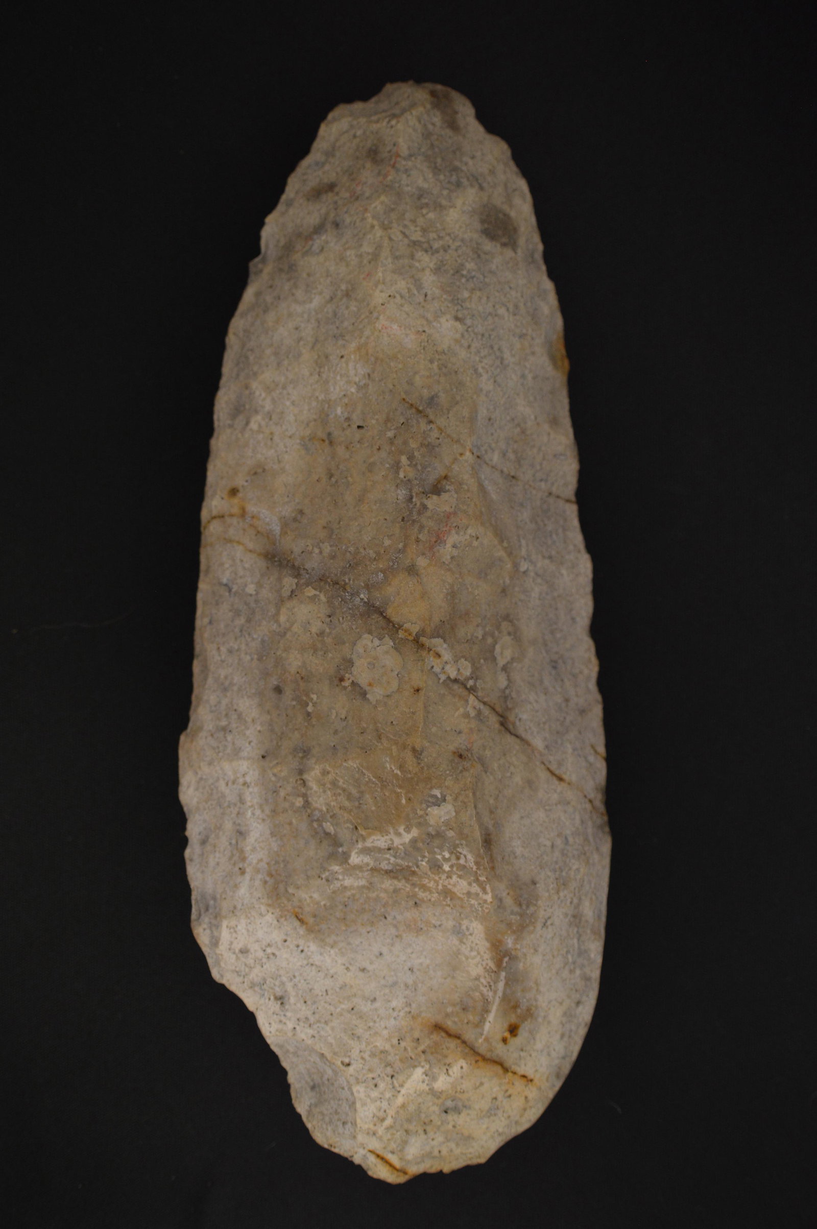 10 1/16" Spade Ryan Keele COA Found in Illinois 4 1/16" Wide. Ex: John Bennett Collection. (1 of 10)