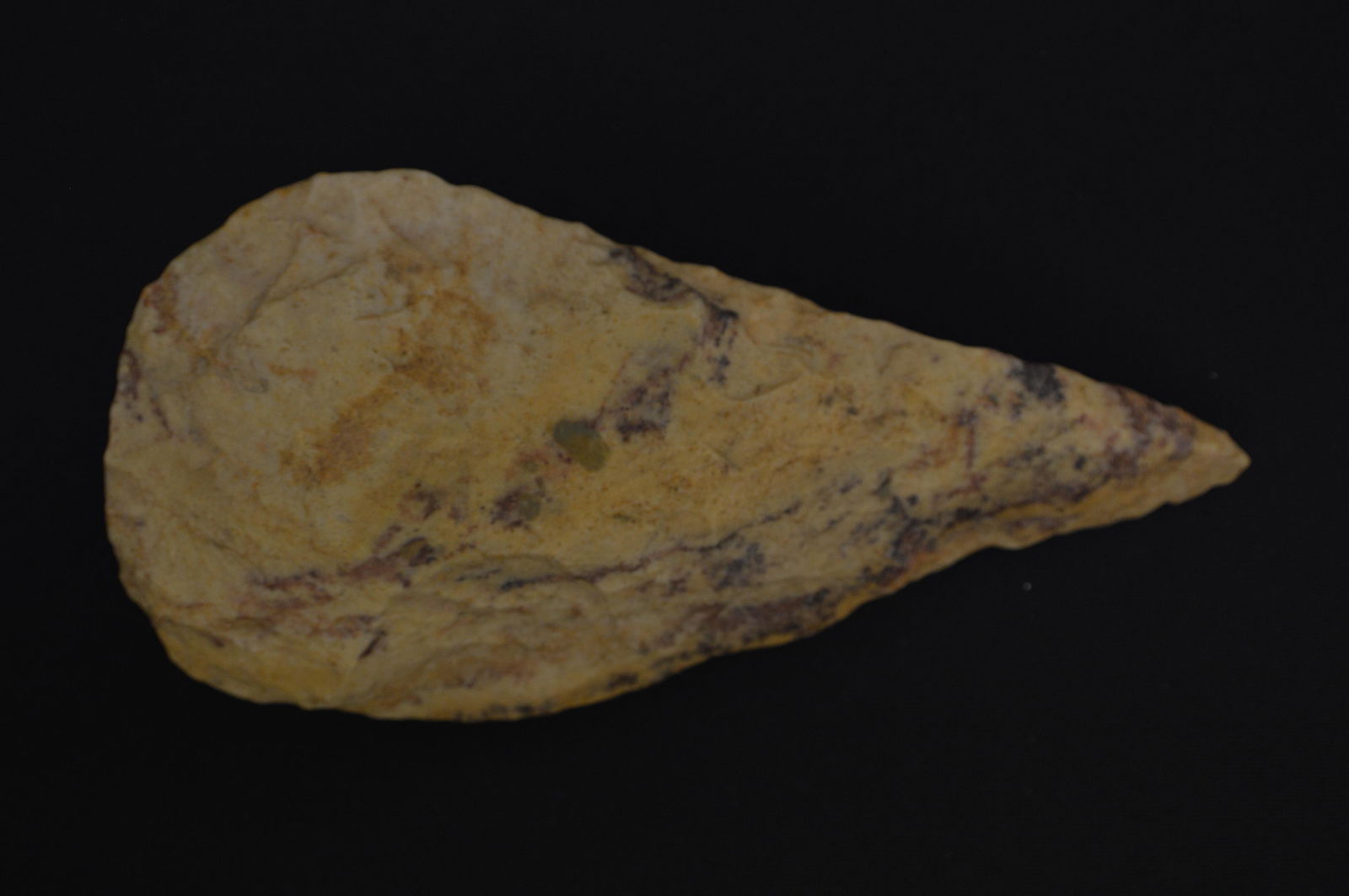 6 3/4" Acheulean Chopper / Hand Axe Very well made Origin Unknown Ex: John Grenawalt Collection. (1 of 9)