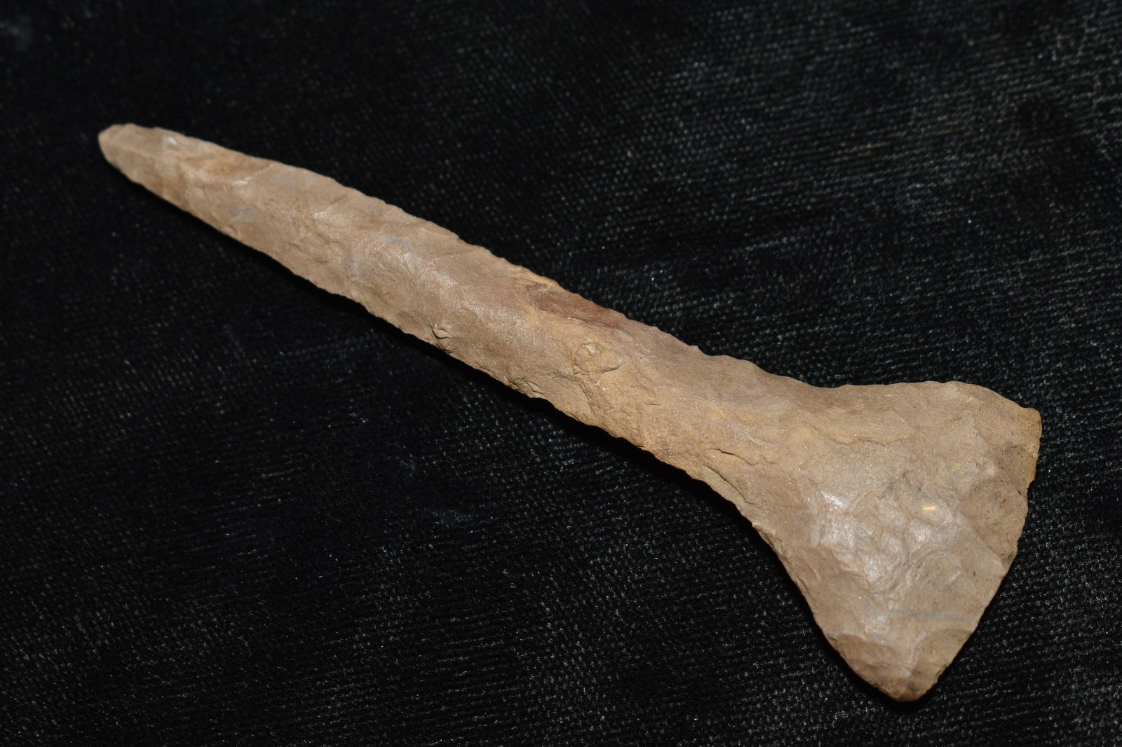 3 11/16" Killer Dover Chert Paddle Drill w/ Keele COA (1 of 8)