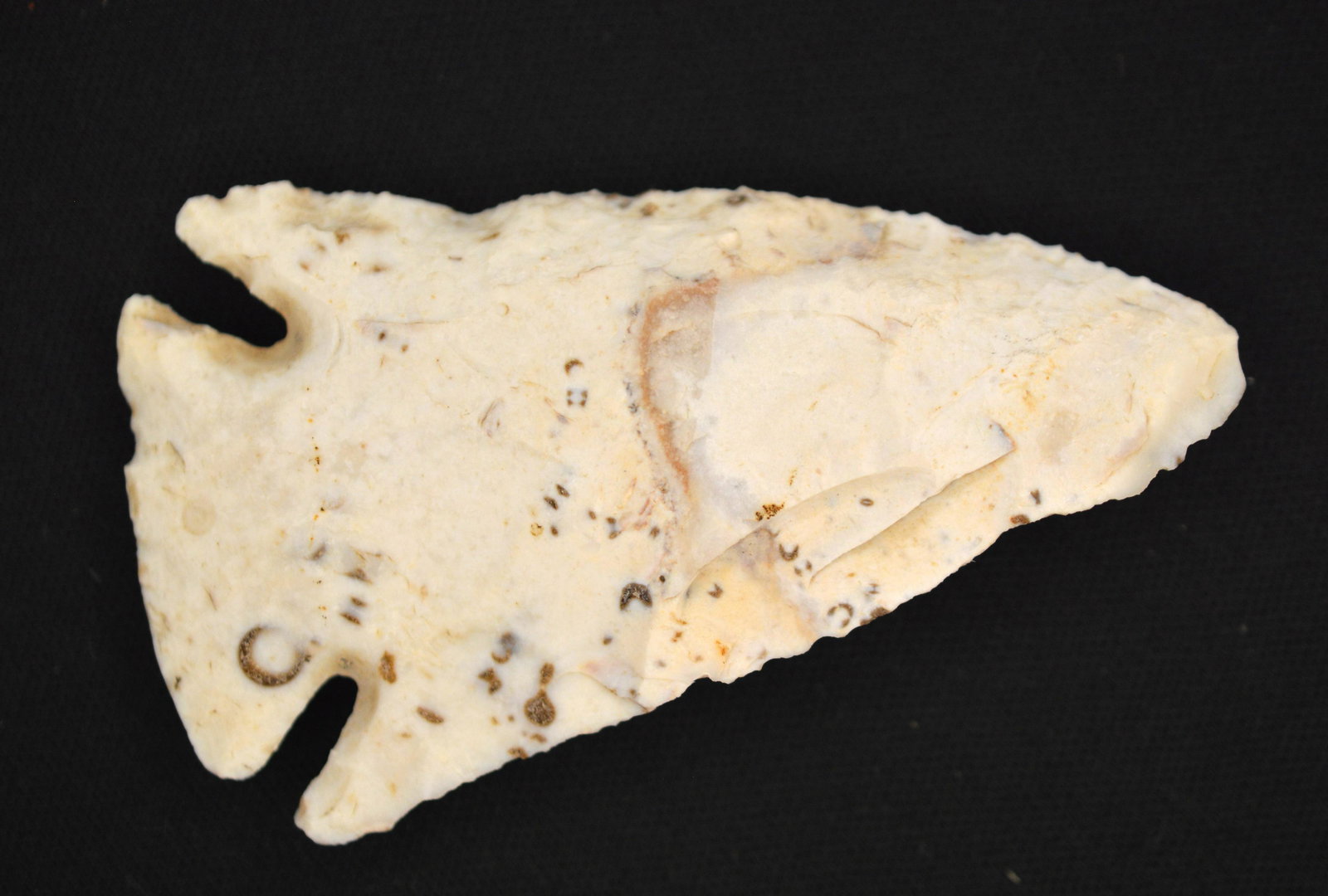 Lost Lake 2 7/8" Arrowhead found in Scott Co. Illinois Ex Eldon Launer collection. (1 of 9)