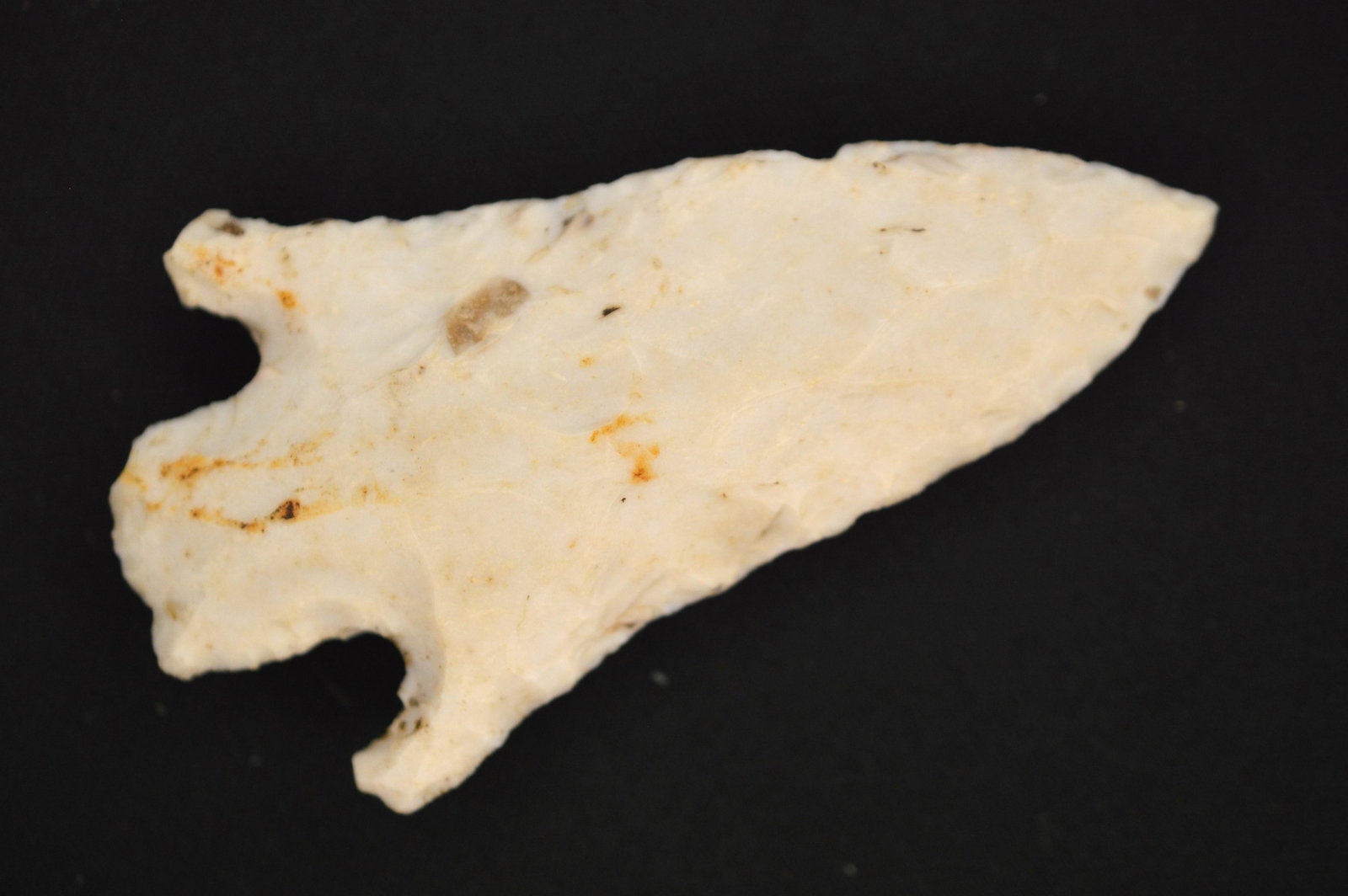3 1/8 Mehlville Arrowhead found in Scott Co. Illinois Crescent Quarry Chert ex: Steve Manos (1 of 9)