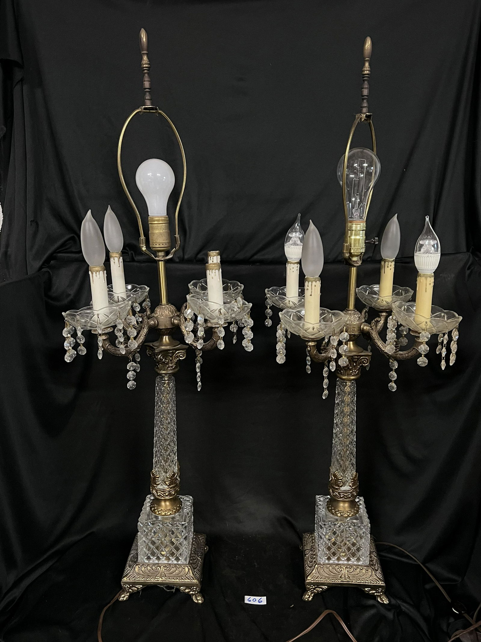Electric candelabra lamp deals