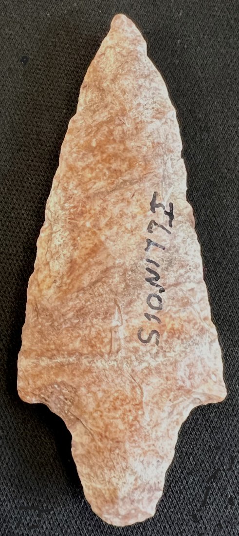 2 15/16" Adena Found in Illinois Ex J. G. Braeklein Collection. (1 of 8)