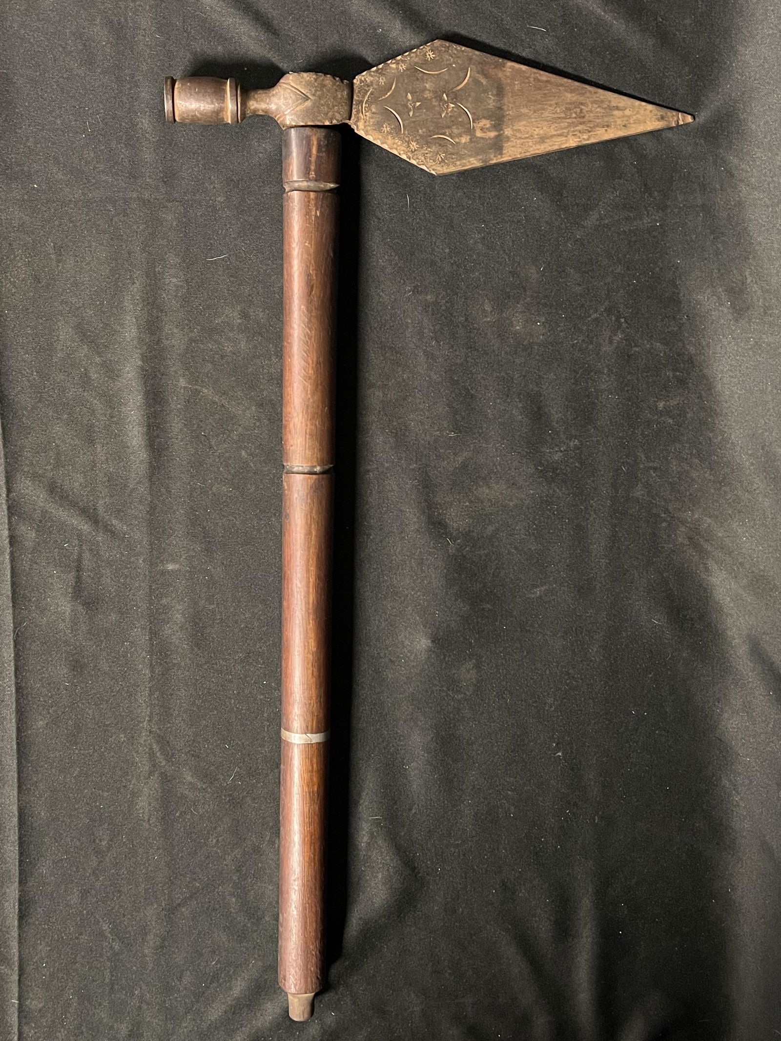 Tomahawk Pipe Hand Forged 19" Long. (1 of 4)