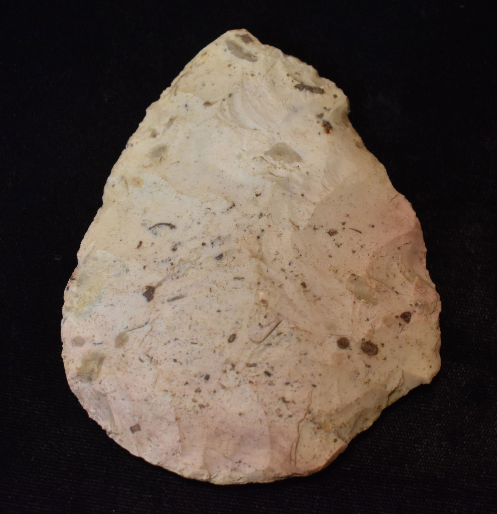 3 3/4" by 3 1/8" North Blade found in SE Iowa.  Ex Tom Ryan Collection (1 of 6)