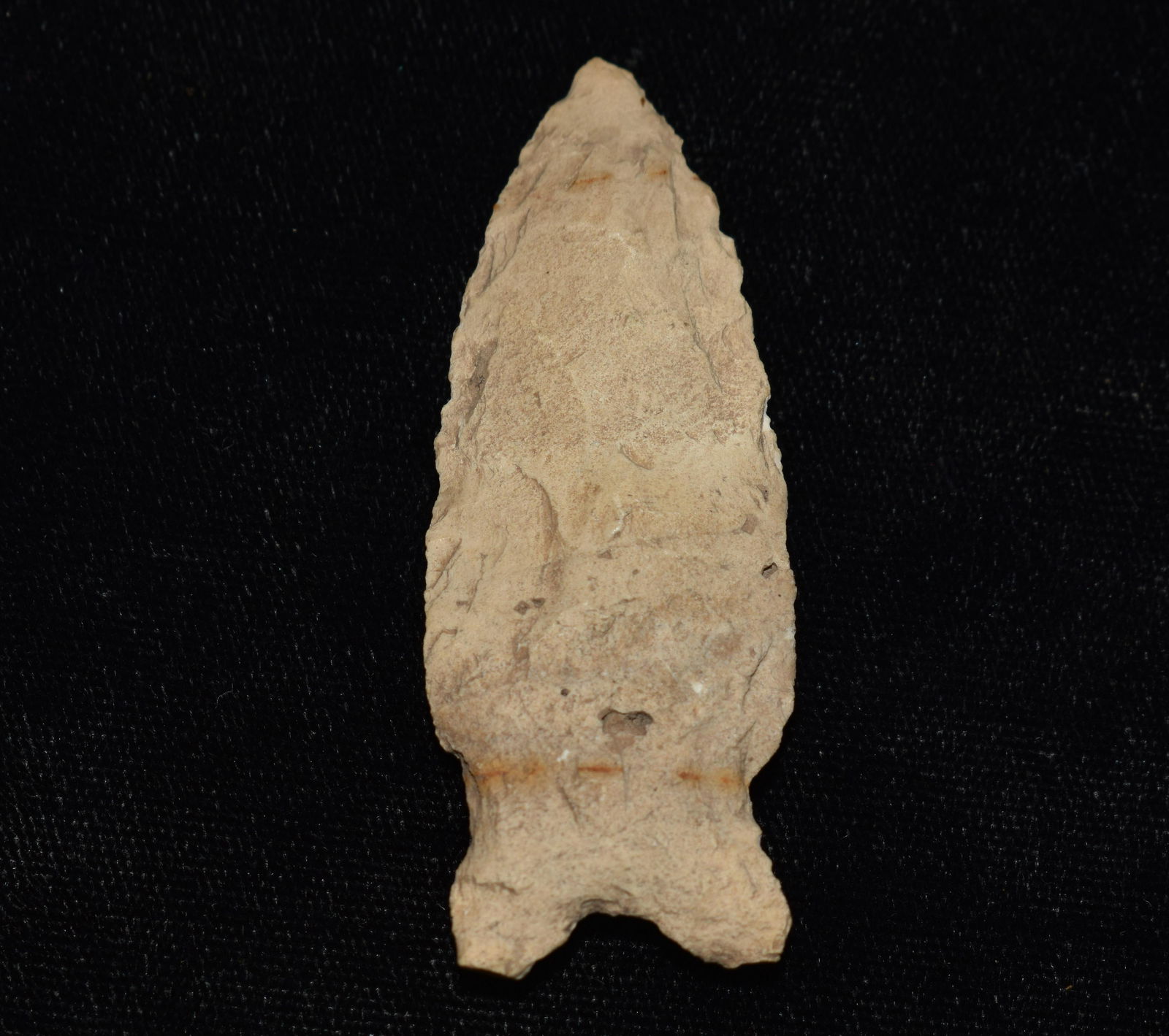 2 3/8" Graham Cave found in SE Iowa.  Ex Tom Ryan Collection (1 of 5)
