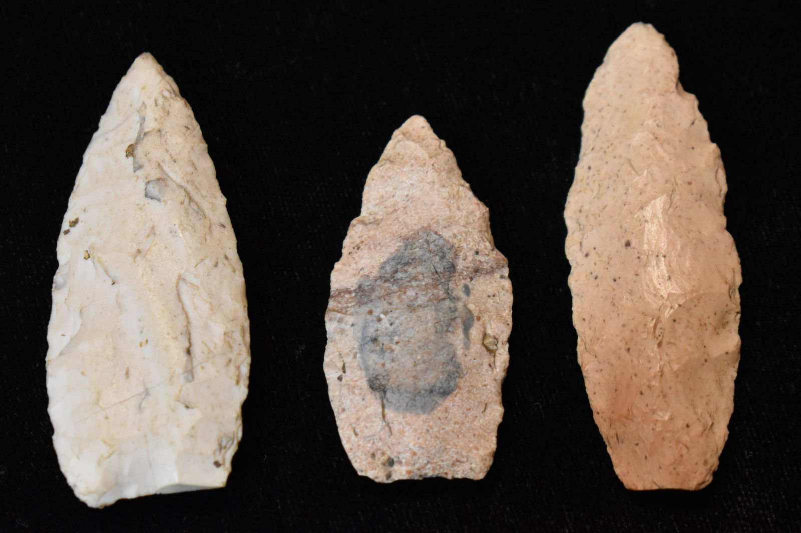 3 Angostura's found in SE Iowa.  Ex Tom Ryan Collection (1 of 6)