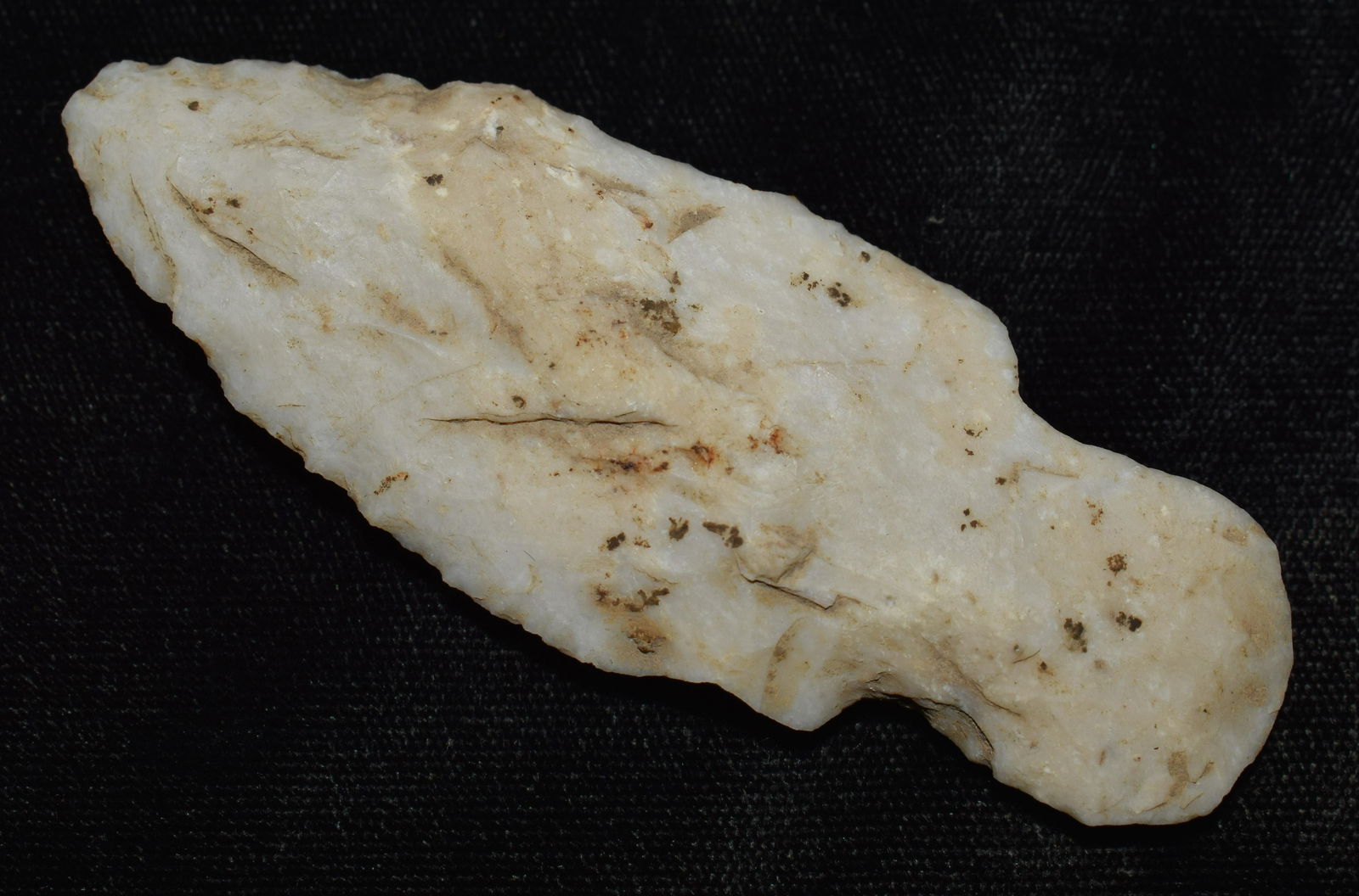 3 3/8" Adena Waubesa Arrowhead found in SE Iowa.  Ex Tom Ryan Collection (1 of 5)