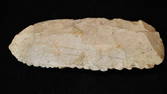 6 1/4" Burlington Chert Saw found in SE Iowa w/ Keele COA