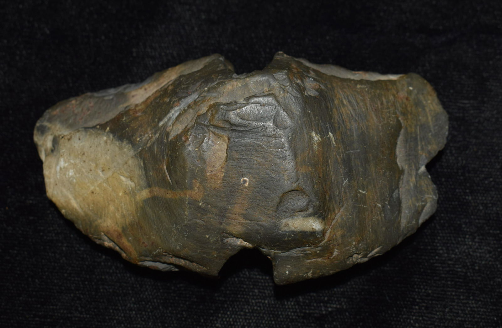 3 7/16" Winged Bannerstone found in Des Moines Co., IA w/ Keele COA (1 of 6)