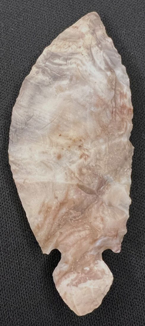 3 1/16" Early Ovoid , Keele COA.  Found in Pettis Co. Missouri. (1 of 10)