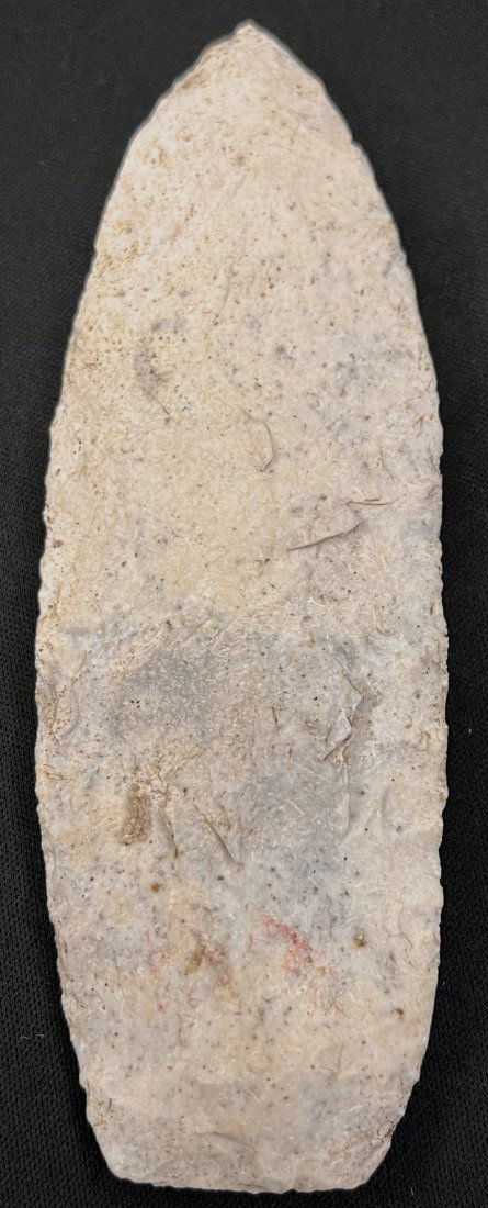 5 13/16" Wadlow Arrowhead Found in Howard Co. Missouri by George Nicola.  Motley COA. (1 of 10)