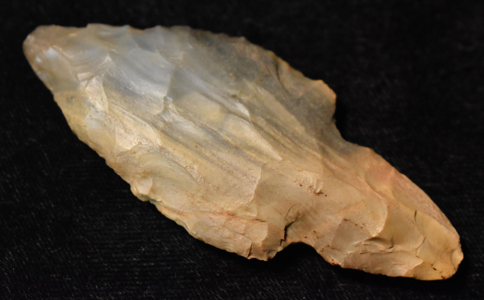 2 7/8 Colorful Harrison County Chert (Hornstone) Turkeytail w/ Keele COA (1 of 8)