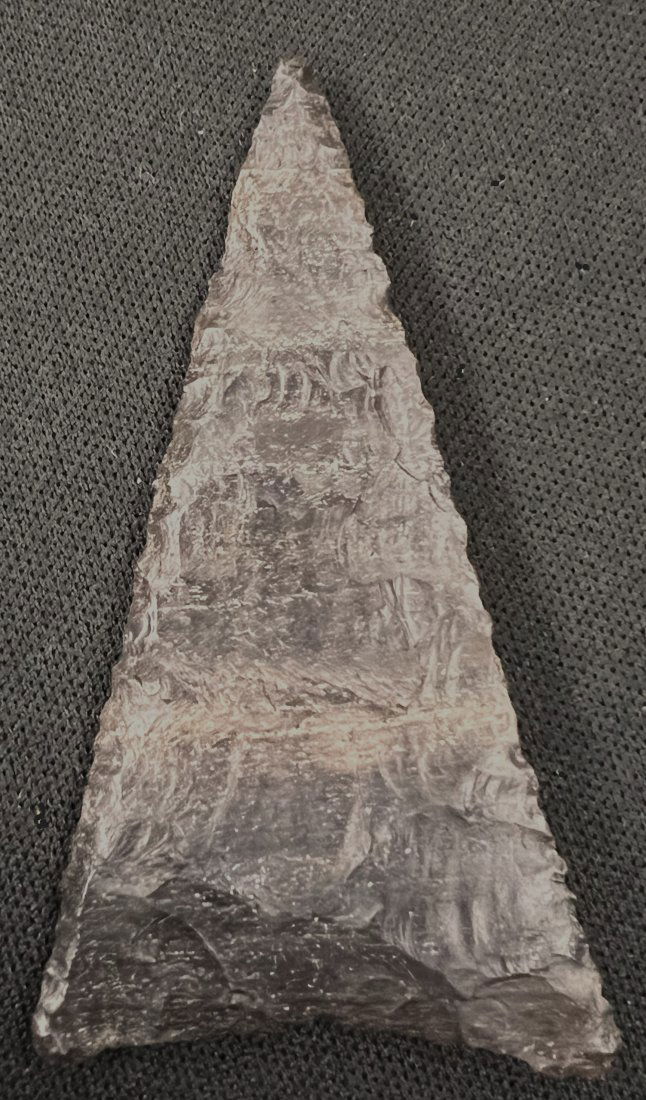 2 3/4" Early Triangle Keele COA Found in Texas.  Ex: Ben Winchester Museum. (1 of 10)