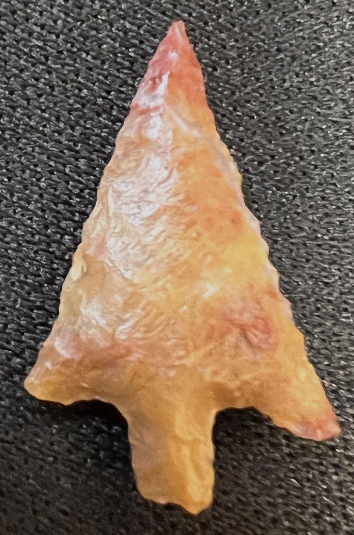 13/16" Snake River Jasper Arrow Keele COA Found in Washington.: 13/16" Snake River Jasper Arrow Keele COA Found in Washington.