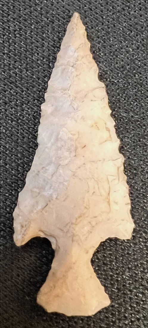 1 1/4" Sequoyah Bird point Keele COA Found in Madison Co. Illinois Ex: Steve Manos Collection. (1 of 7)