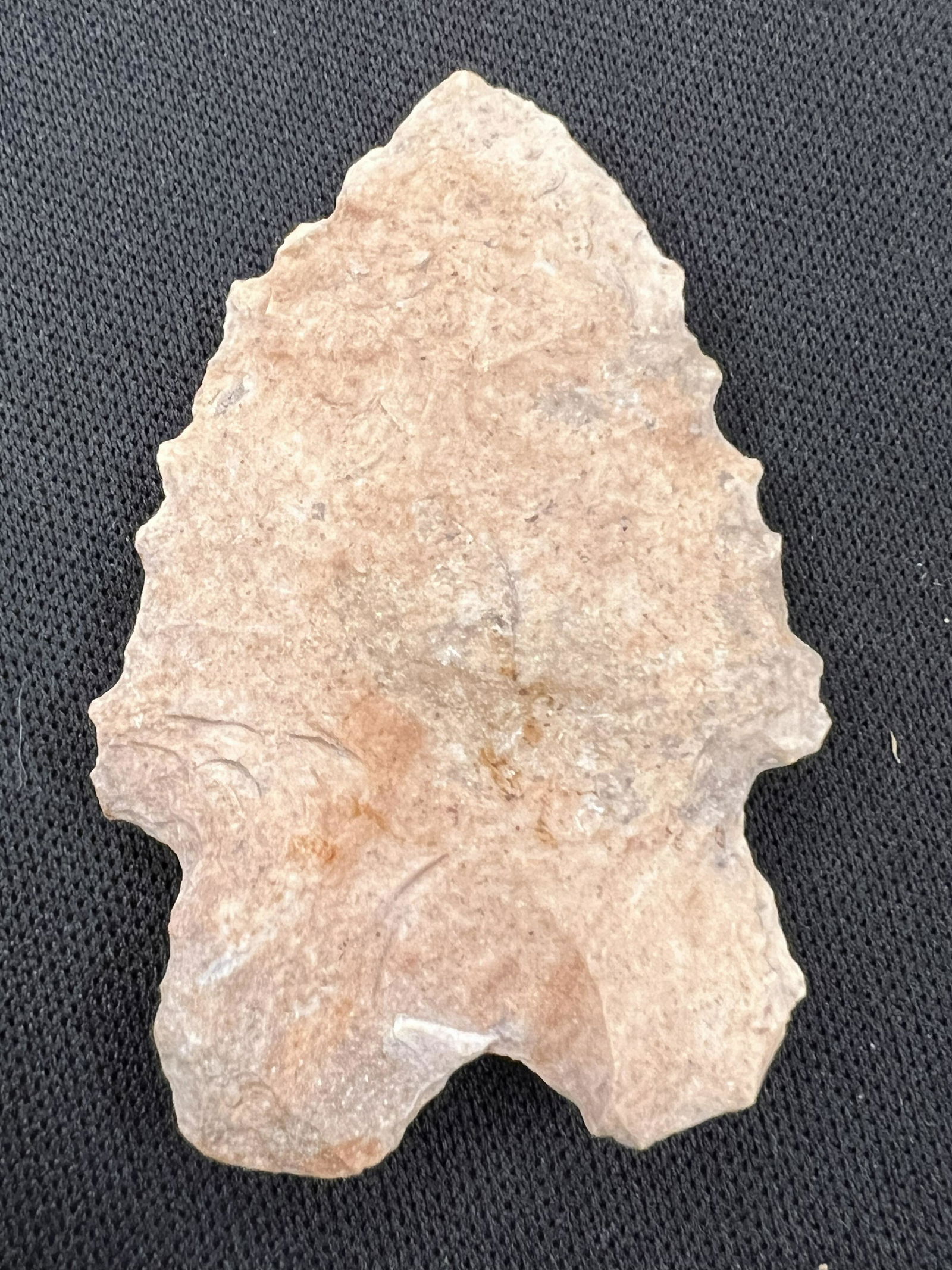 1 7/8" MacCorkle Arrowhead found in Illinois. (1 of 9)