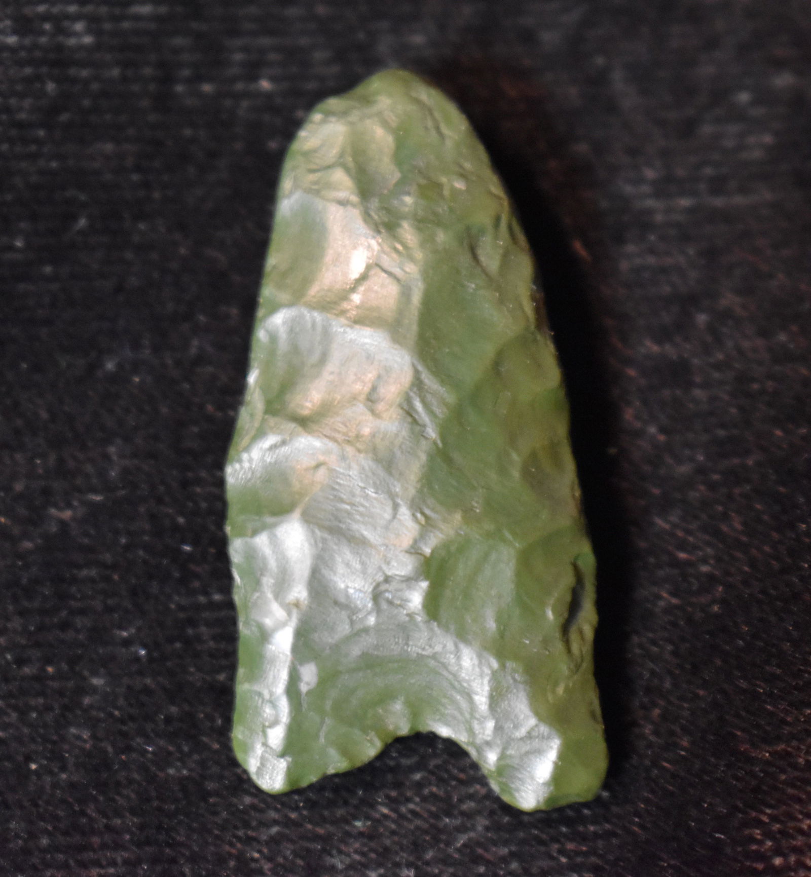 1 1/4" Green Jasper Allen found in West Central Minnesota w/ Keele COA (1 of 8)