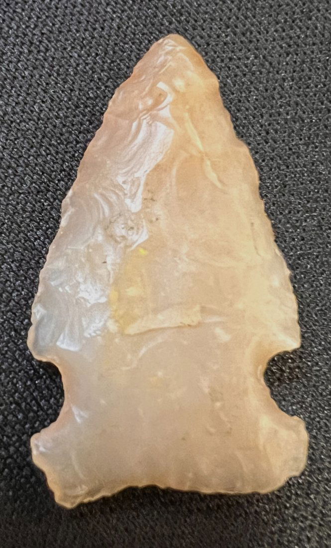 1 5/16" Cold Springs , Keele COA , Arrowhead Found in Oregon, Ex: Walt McIntyre Collection. (1 of 8)