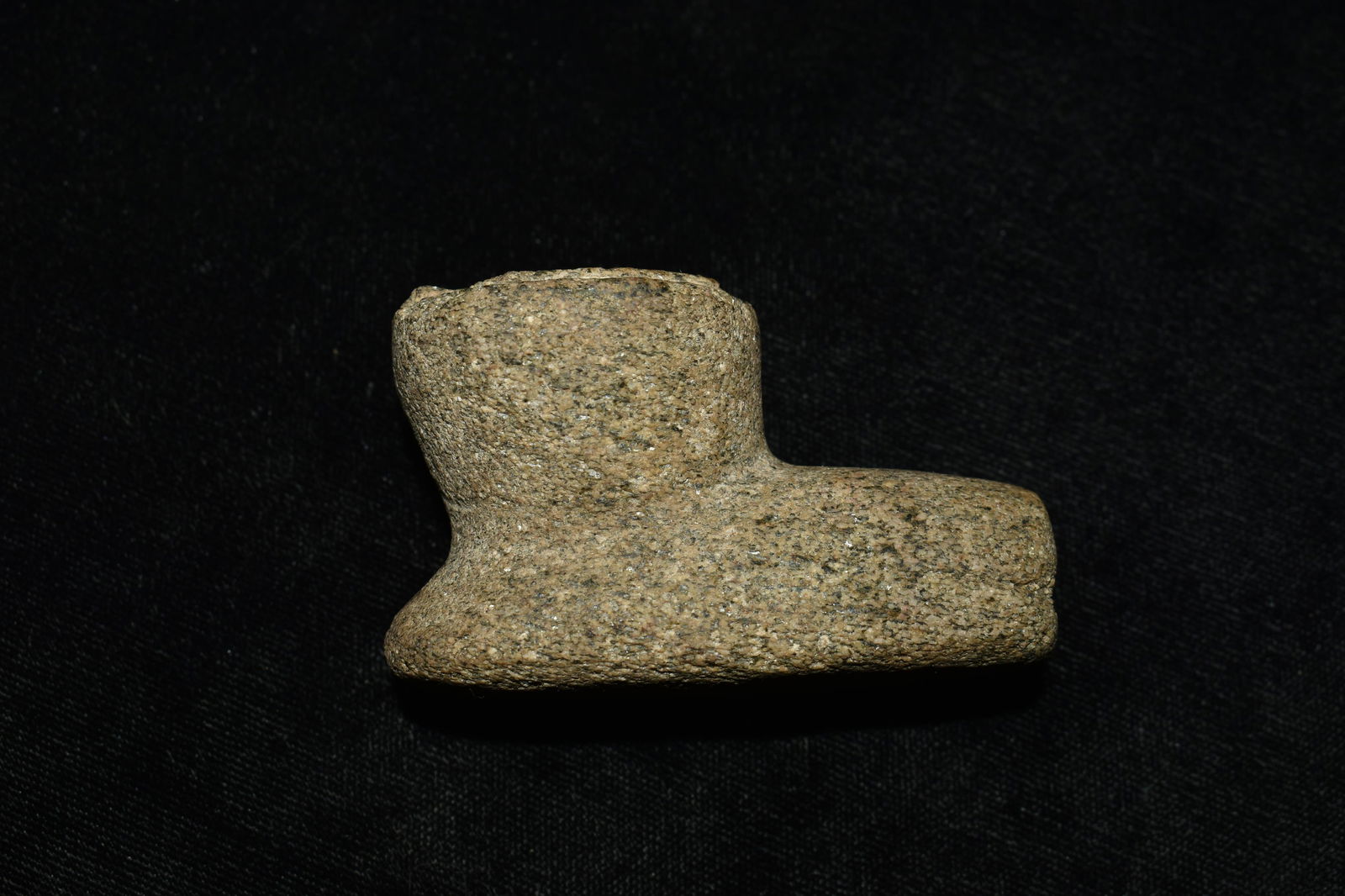2 1/2"  Contemporary Granite Turtle Effigy Pipe (1 of 6)