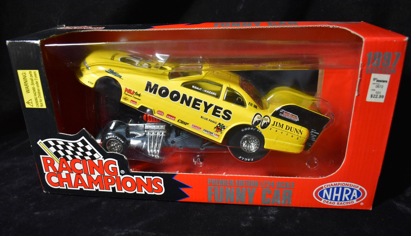 1997 Premier Edition 1:24 Scale Mooneyes Funny Car Jim Dunn Nhra