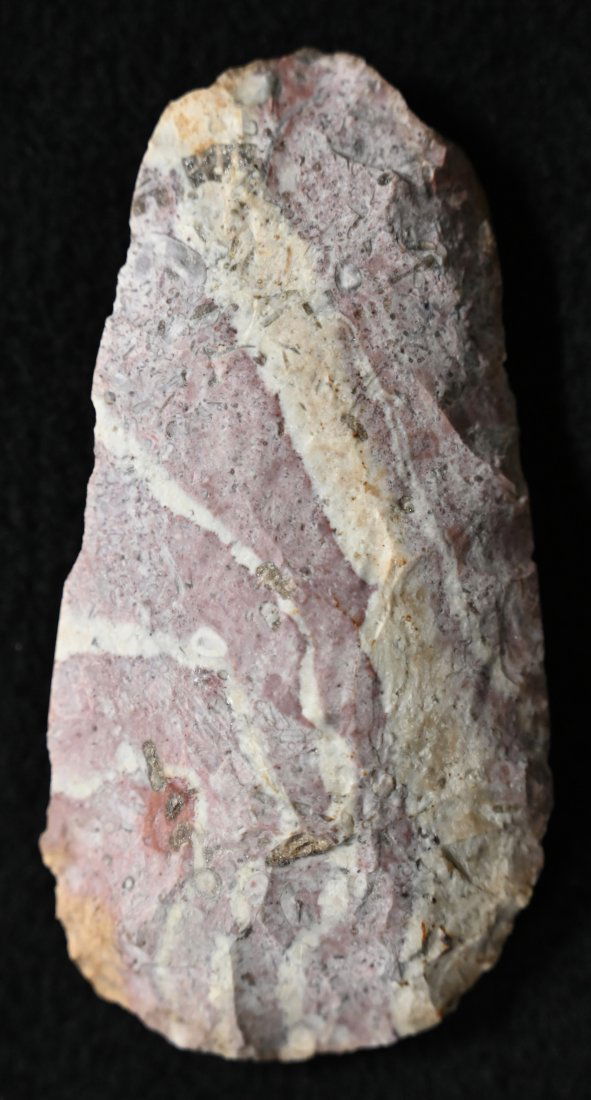 Wildly Colorful 3 5/8" Celt/Adz Found in Boone Co. Missouri by Scott Higgins. (1 of 8)