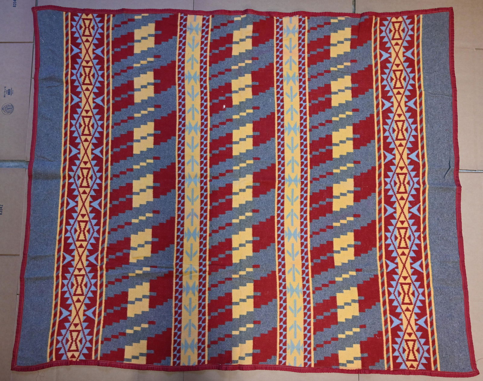 Beacon Indian Camp Blanket Made by Beacon Mfg. Company in the 1930s (1 of 10)