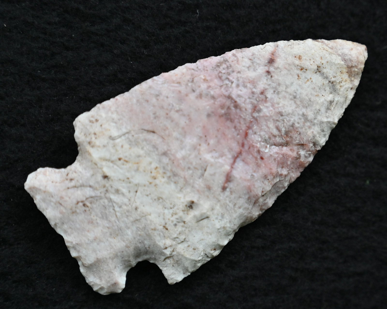 2 3/16" Colorful Hopewell Arrowhead Motley COA Found in Shelby Co. Missouri by John Cook. (1 of 9)