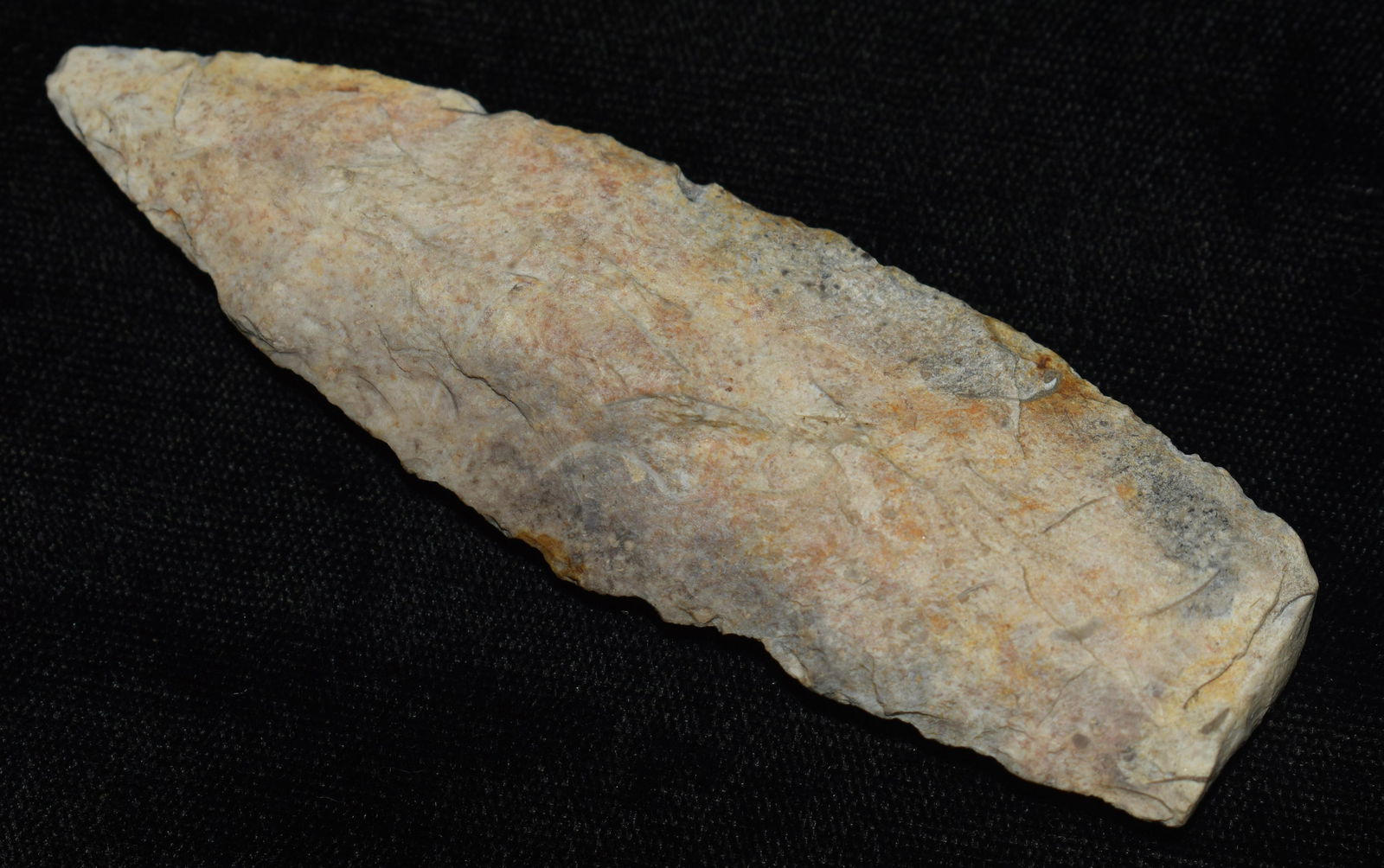 3 3/4" Nebo Hill Spear found in Scottland Co., Missouri by Rodney Gray (1 of 7)