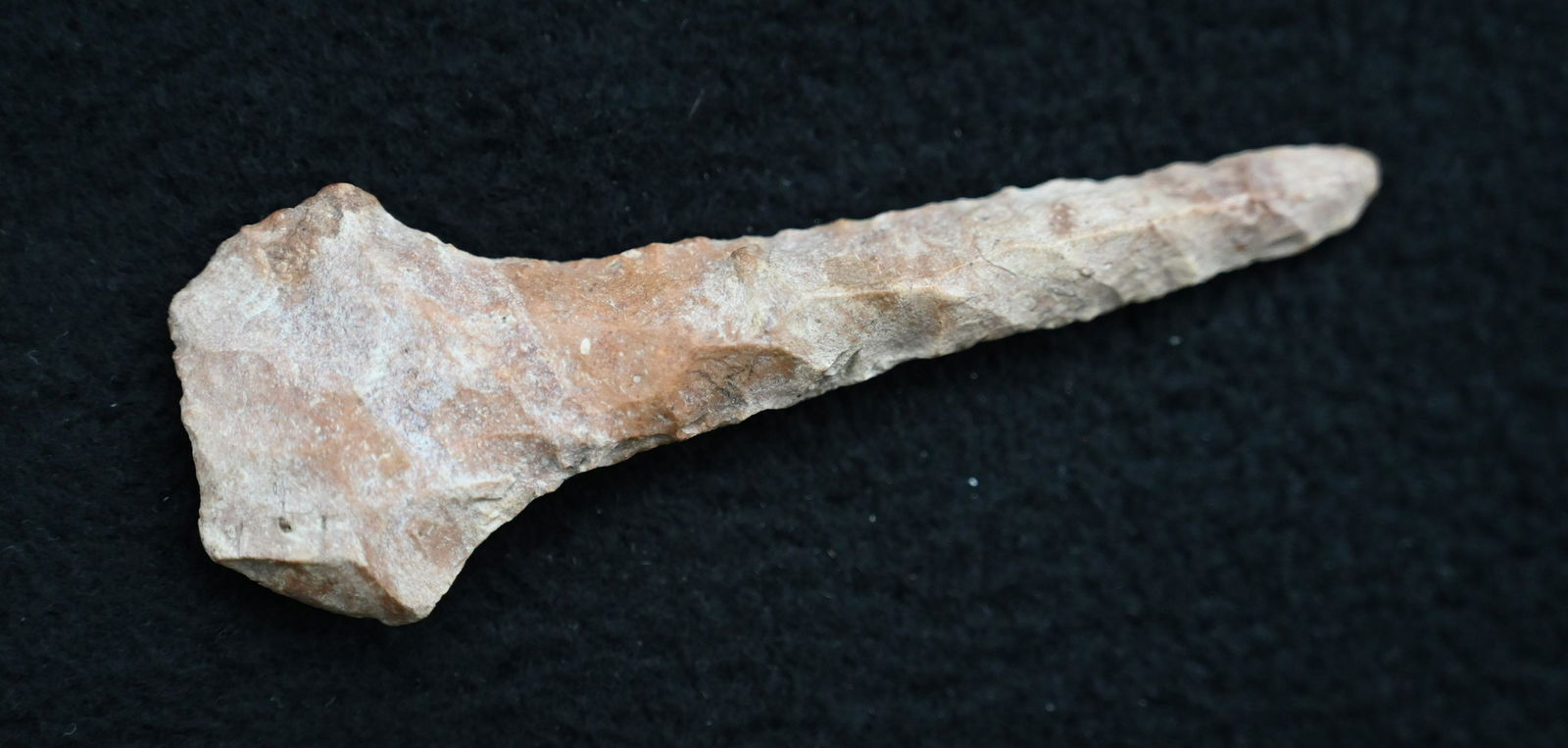 3 1/16" Paddle Drill, Keele COA Found in Missouri Ex: Steve McCabe Collection made from creek (1 of 9)