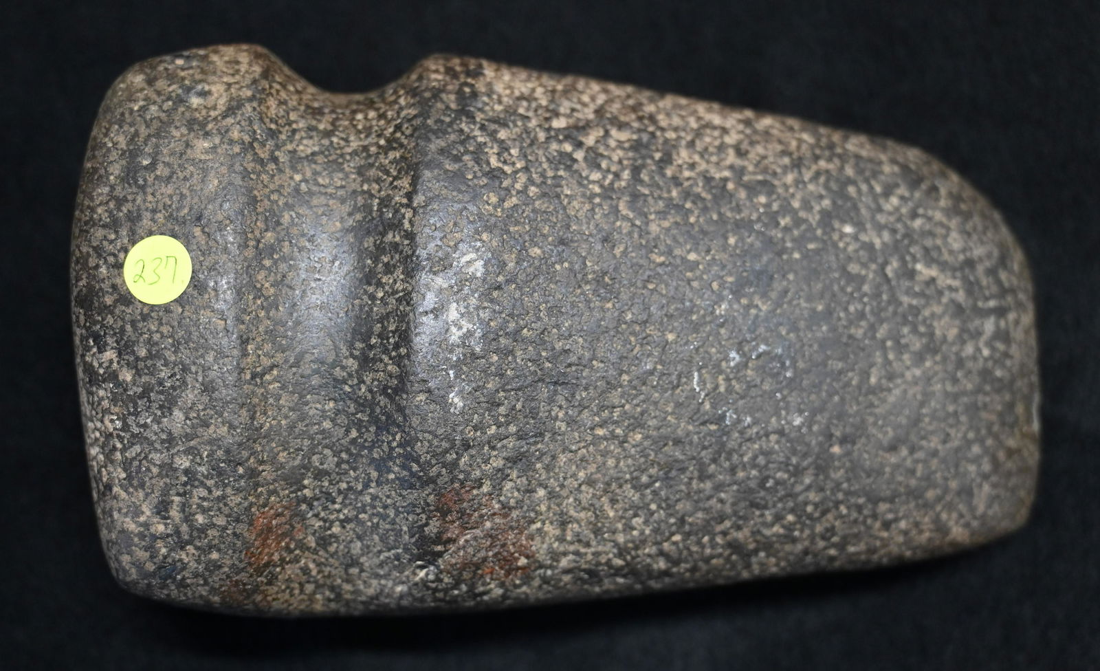 7 3/4" Axe 3/4 Groove Found in Lee Co. Iowa with a Motley COA (1 of 8)