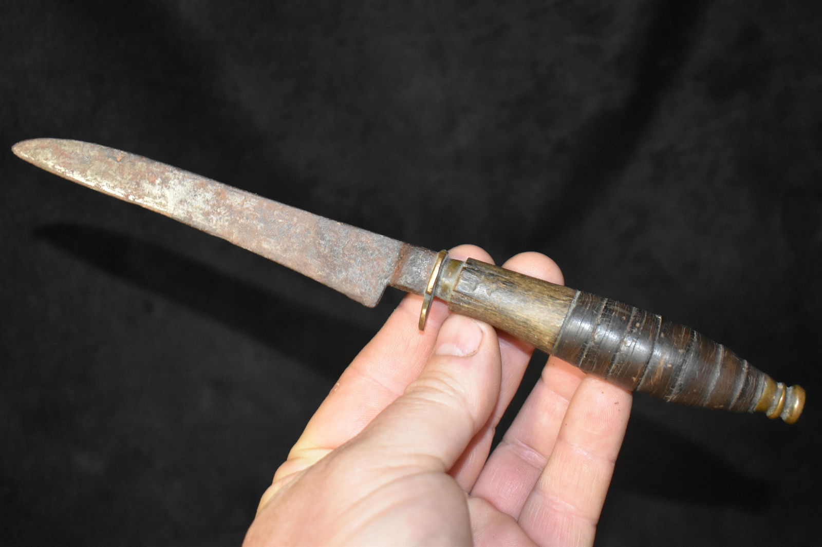 9" Hand Made Very Old Unique Knife (1 of 7)
